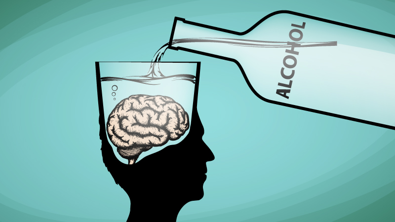 Alcohol affects Mental Health